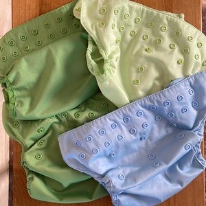 Cloth diaper cover bundle